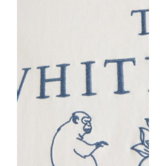 Abercrombie & Fitch Premium The White Lotus Cream Graphic Tee Men's Size Large - Picture 8 of 16